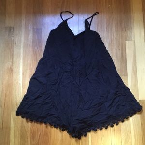 Short Breezy Black Dress